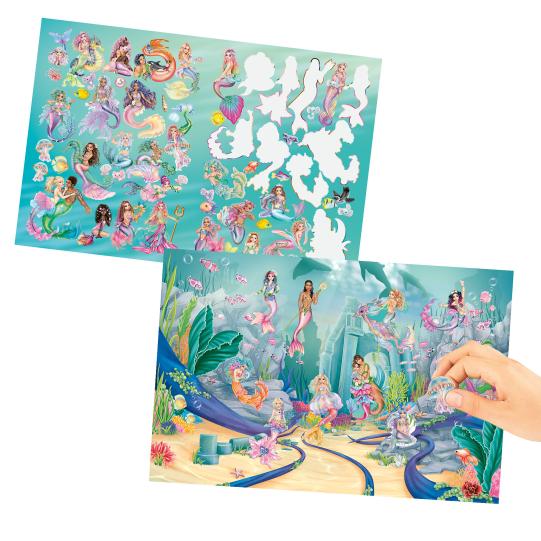 Top Model Metallic Sticker World Mermaid