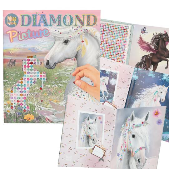 Miss Melody Create You Diamond Picture Stickerbook