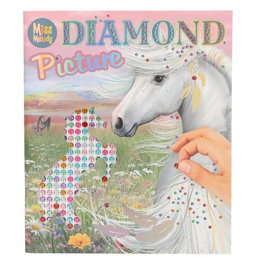 Miss Melody Create You Diamond Picture Stickerbook