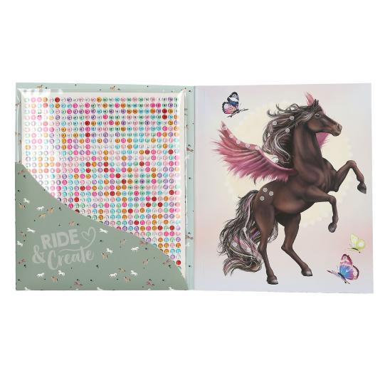Miss Melody Create You Diamond Picture Stickerbook