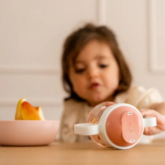 Little Dutch Mio Non-Spill Sippy Cup - Flowers and Butterflies