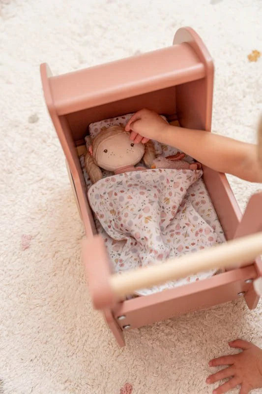 Little Dutch Wooden Doll Pram