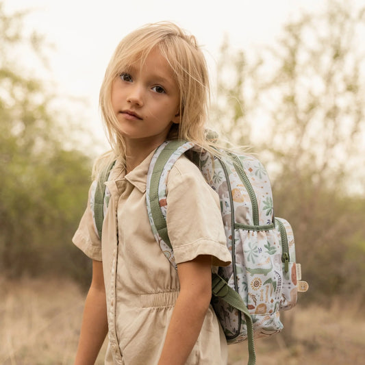 Little Dutch Backpack Safari Friends 35cm