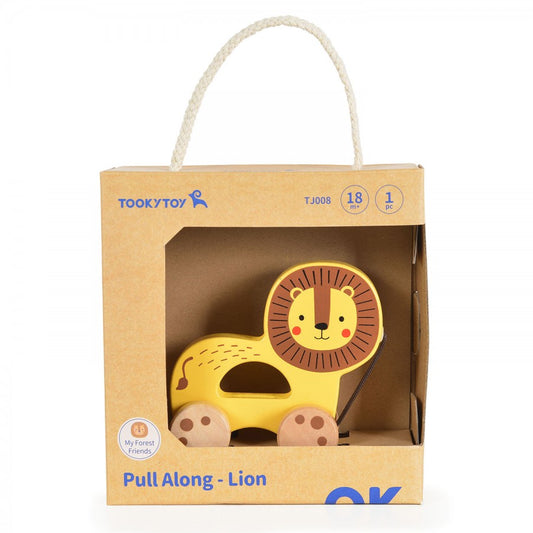 Tooky Toy Pull Along Lion