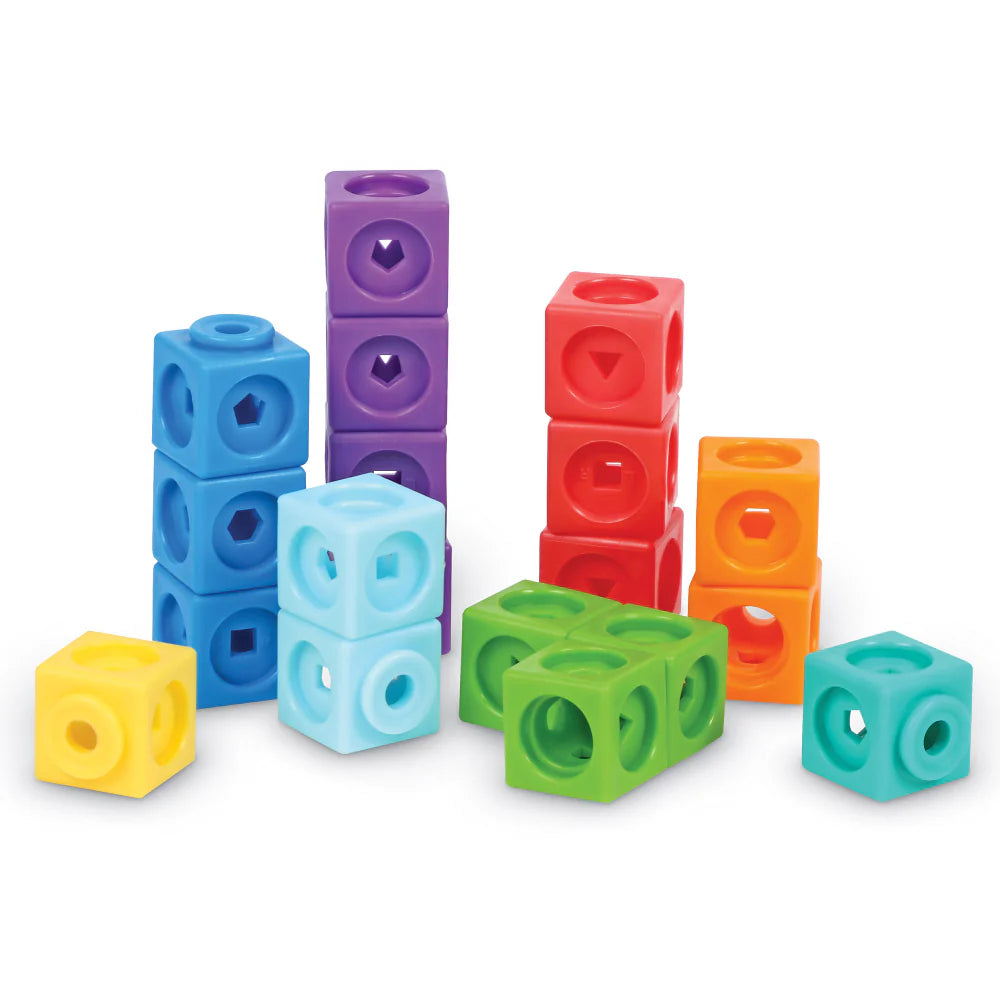 Learning Resources Mathlink Cubes - Brain Puzzle Challenge