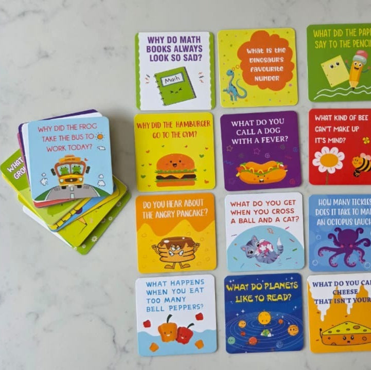 Lunch Box Joke Cards