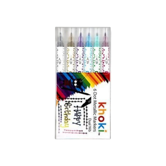 Khoki Metallic Dot Markers