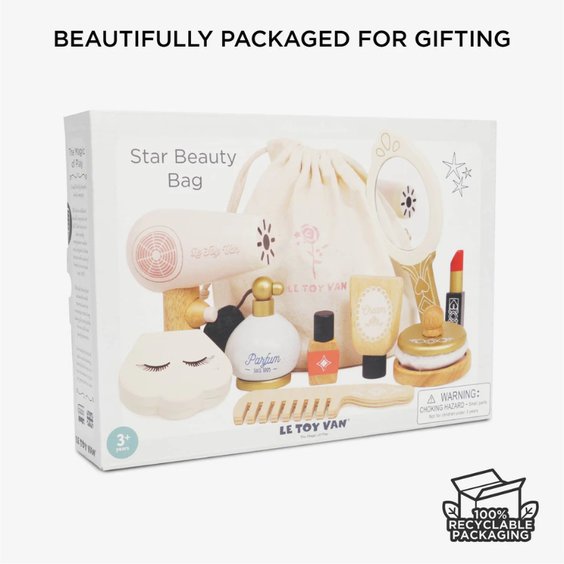 Le Toy Van Wooden Vanity Star Beauty Kit