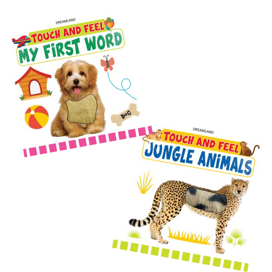 Touch and Feel Board Books - Various Designs