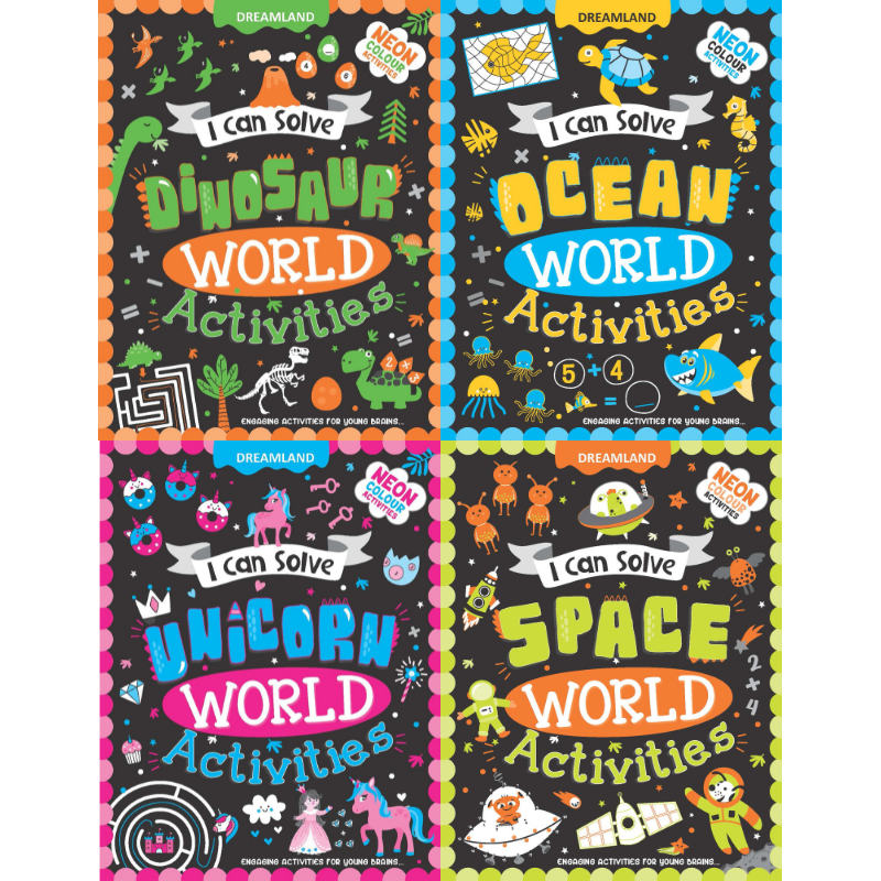 Dreamland I can Solve Activity Books - Various Designs