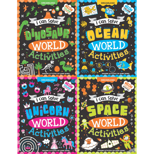 Dreamland I can Solve Activity Books - Various Designs