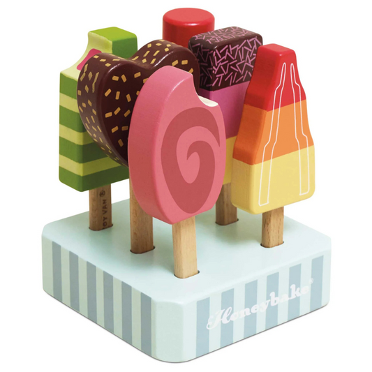 Le Toy Van Wooden Ice Lollies Popsicles