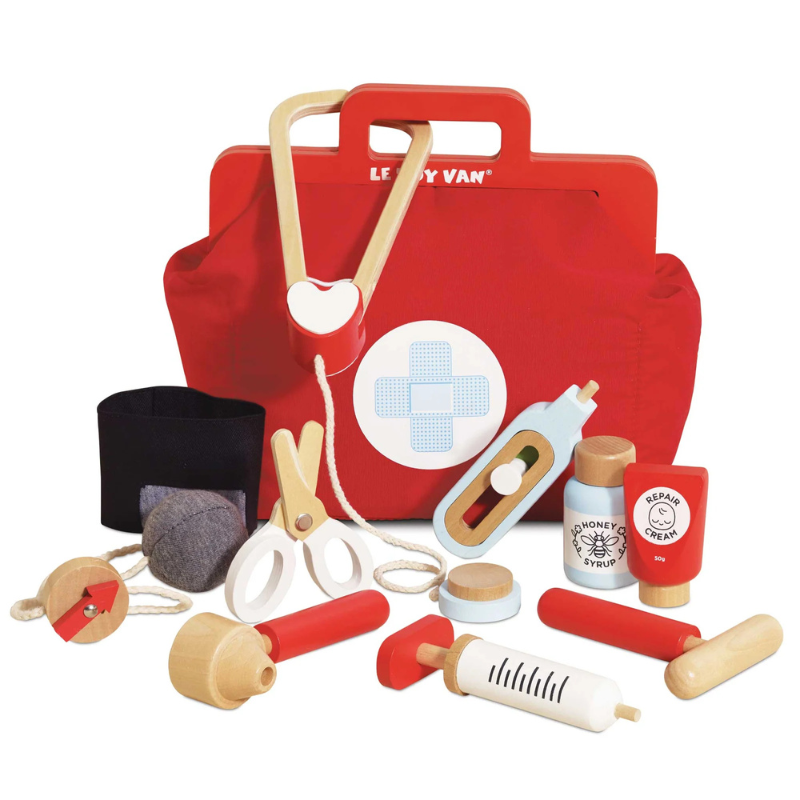 Le Toy Van Wooden Vintage Doctor Kit