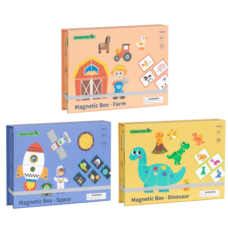 Tooky Toy Magnetic Box - Various Designs