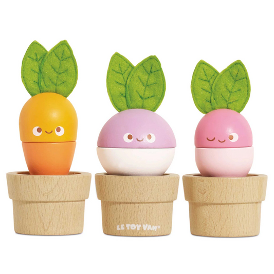 Le Toy Van Wooden Stacking Veggies