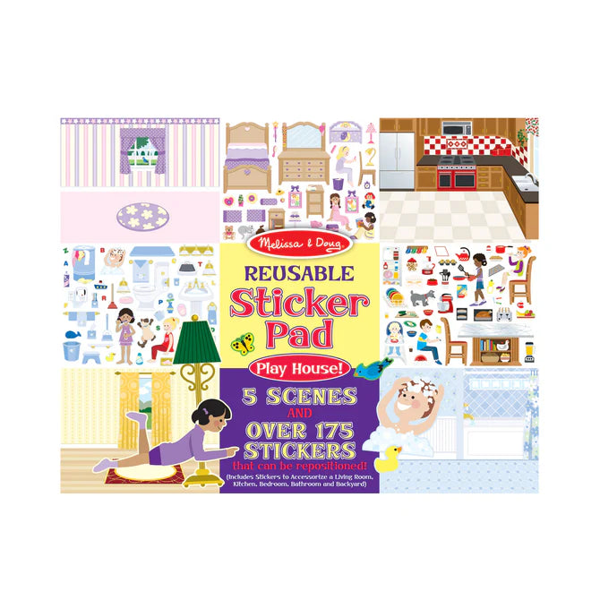 Melissa & Doug Reusable Sticker Pad