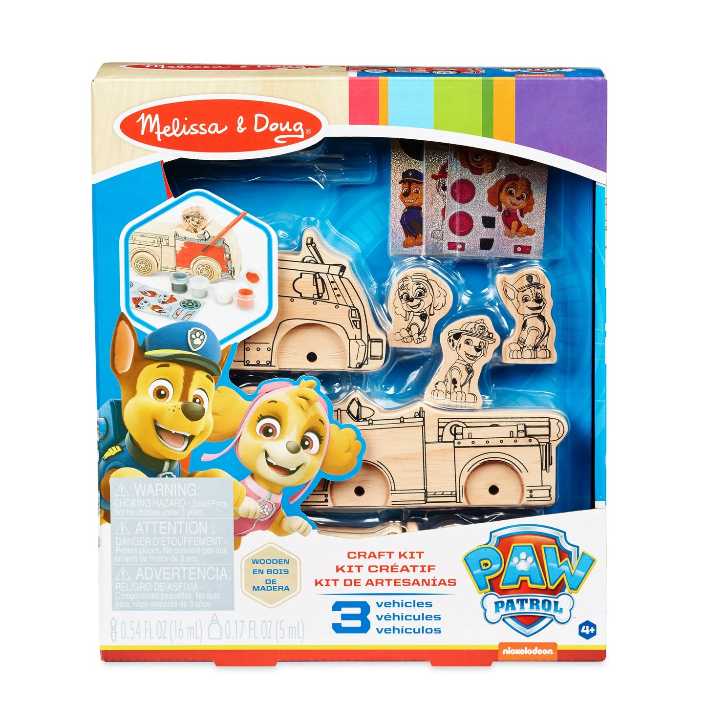 Melissa & Doug - Paw Patrol Craft Kit - Vehicles