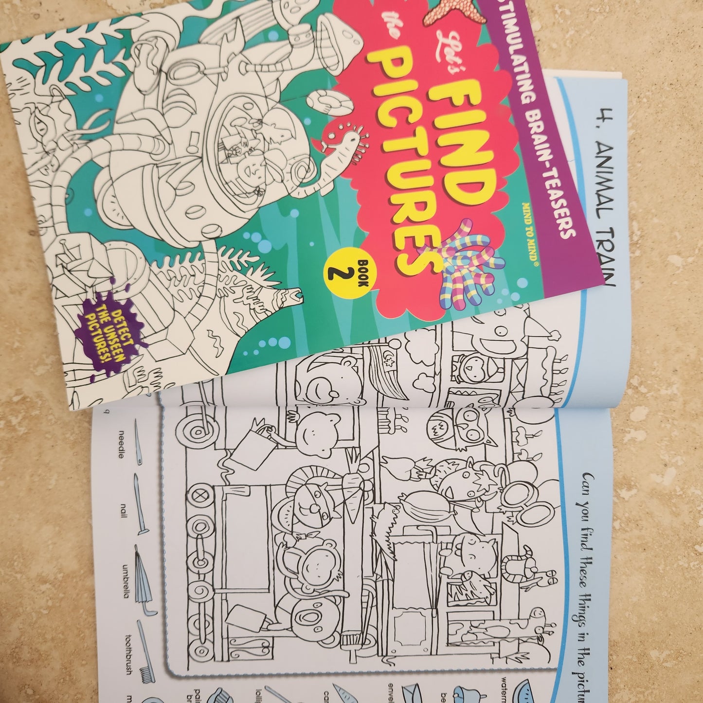 Find the Pictures Activity Book