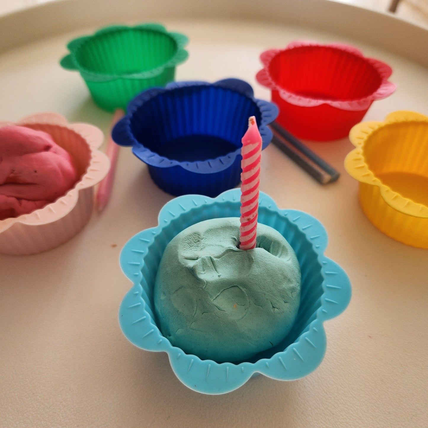 Silicone Cups for Sensory Play - Various Designs