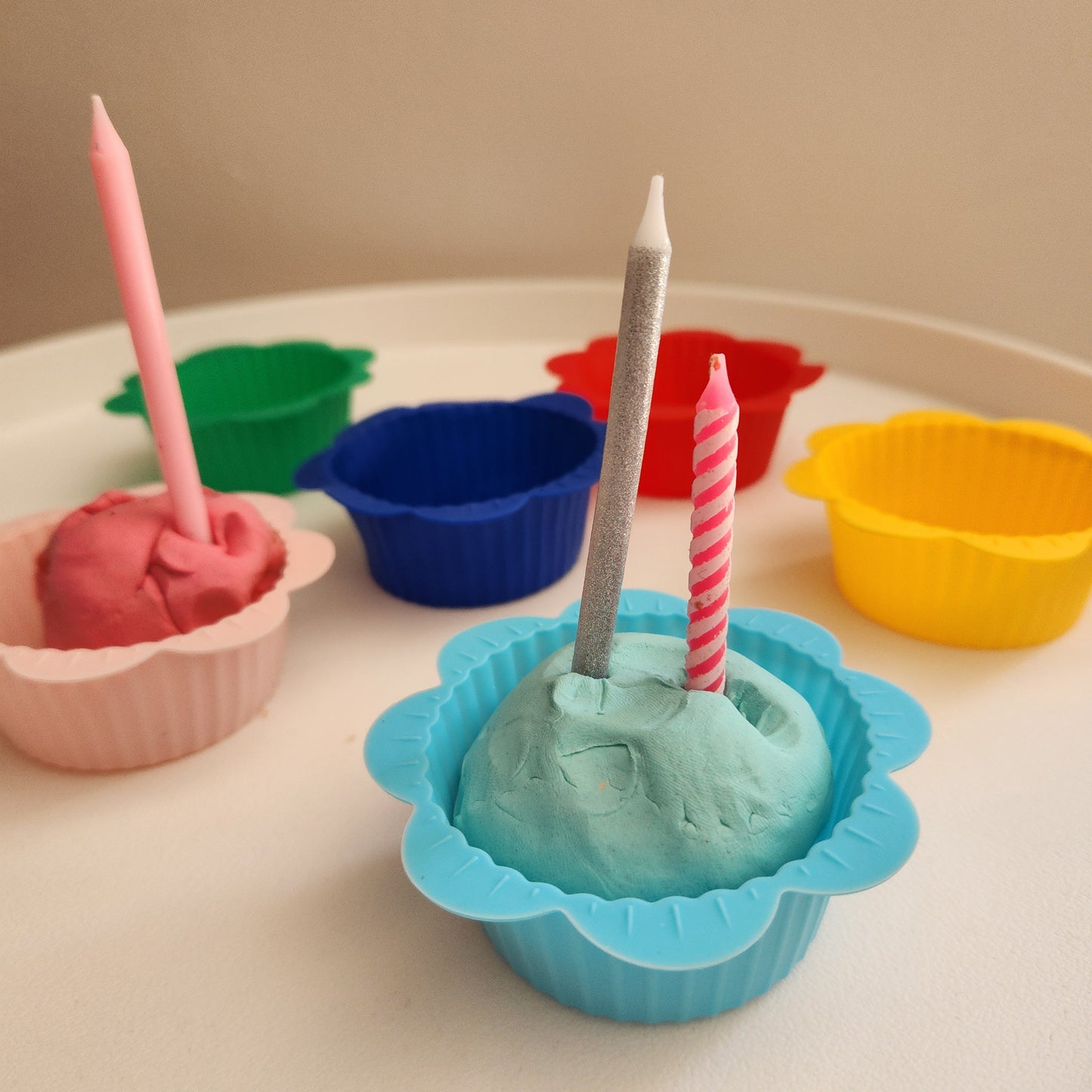 Silicone Cups for Sensory Play - Various Designs