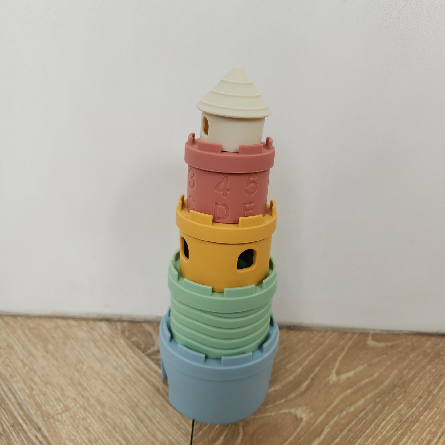 Silicone Stacking Castle