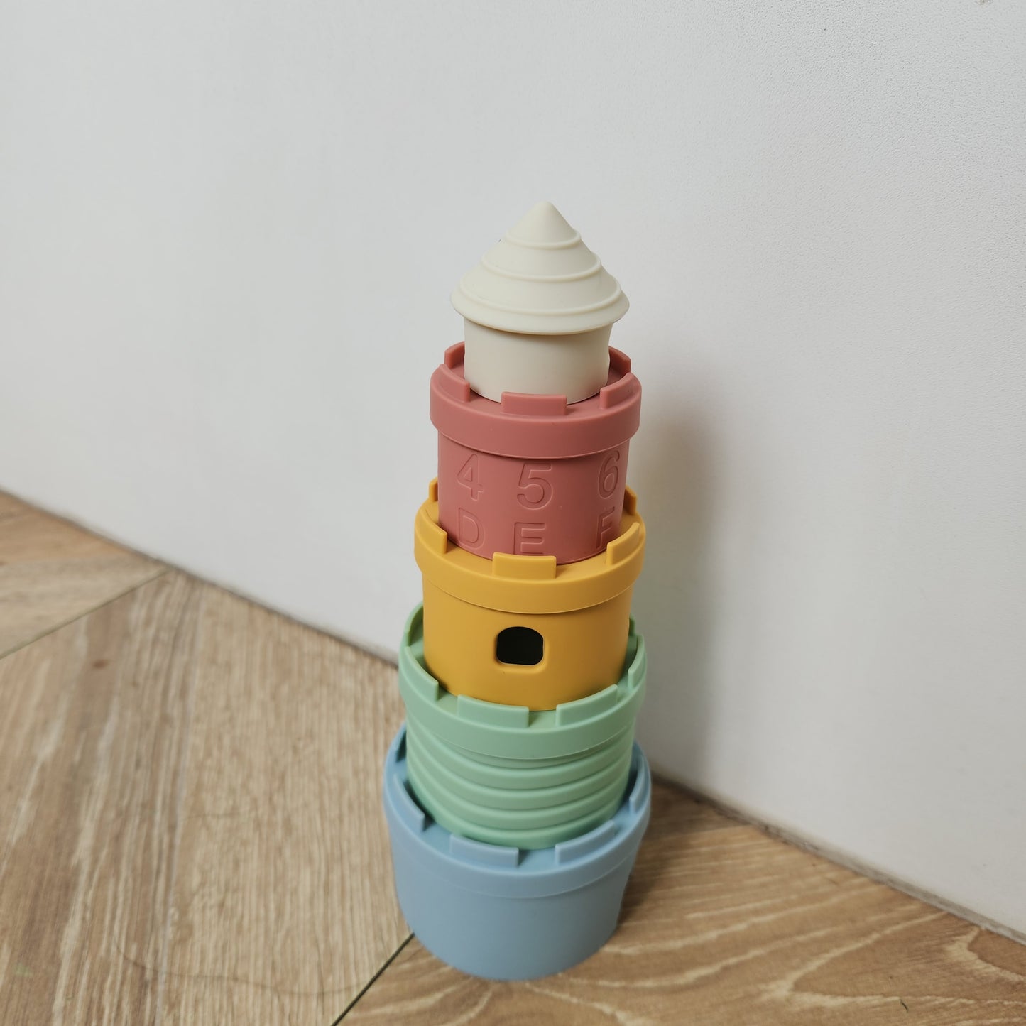 Silicone Stacking Castle