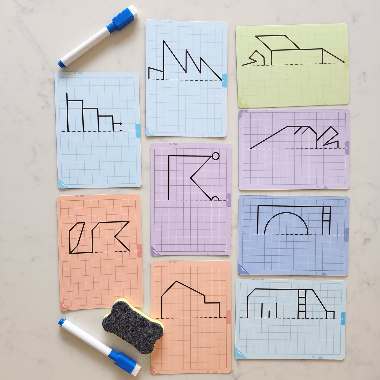 Symmetrical Drawings Sets - Various Designs
