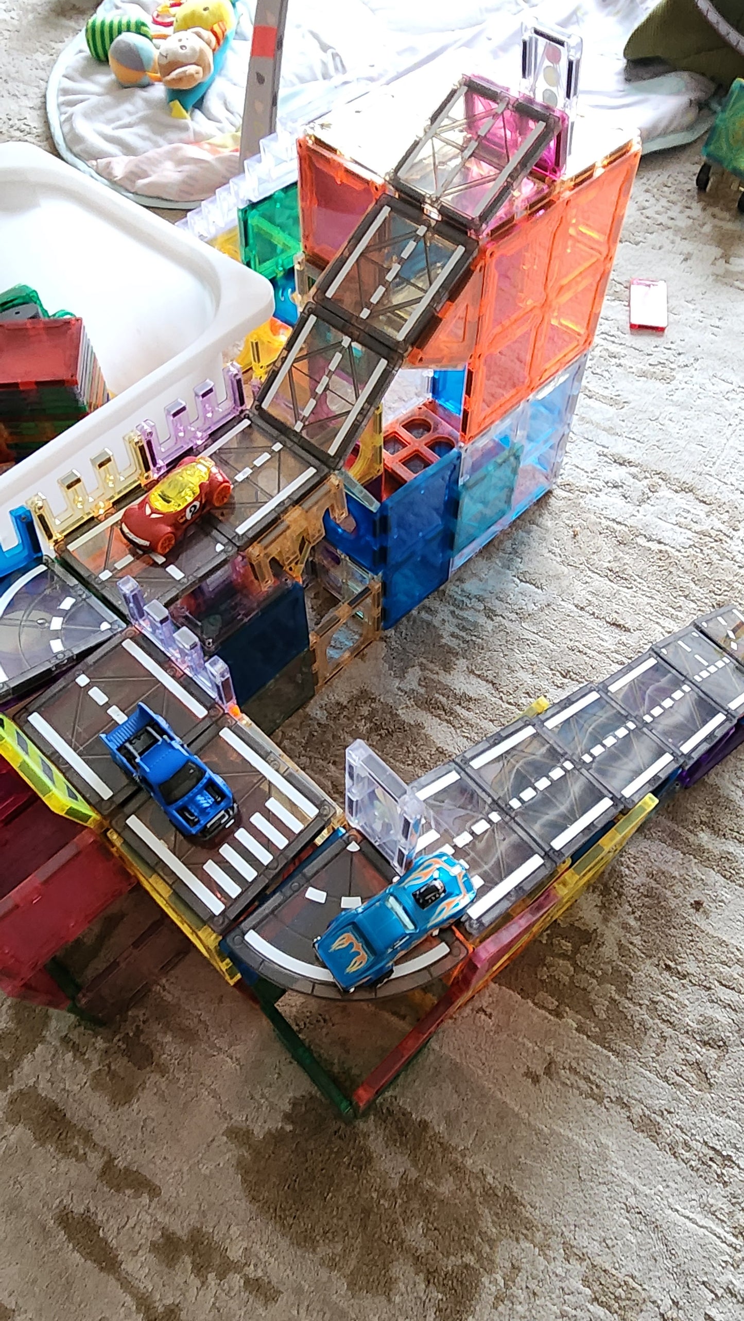 Magnetic Tiles Road Set