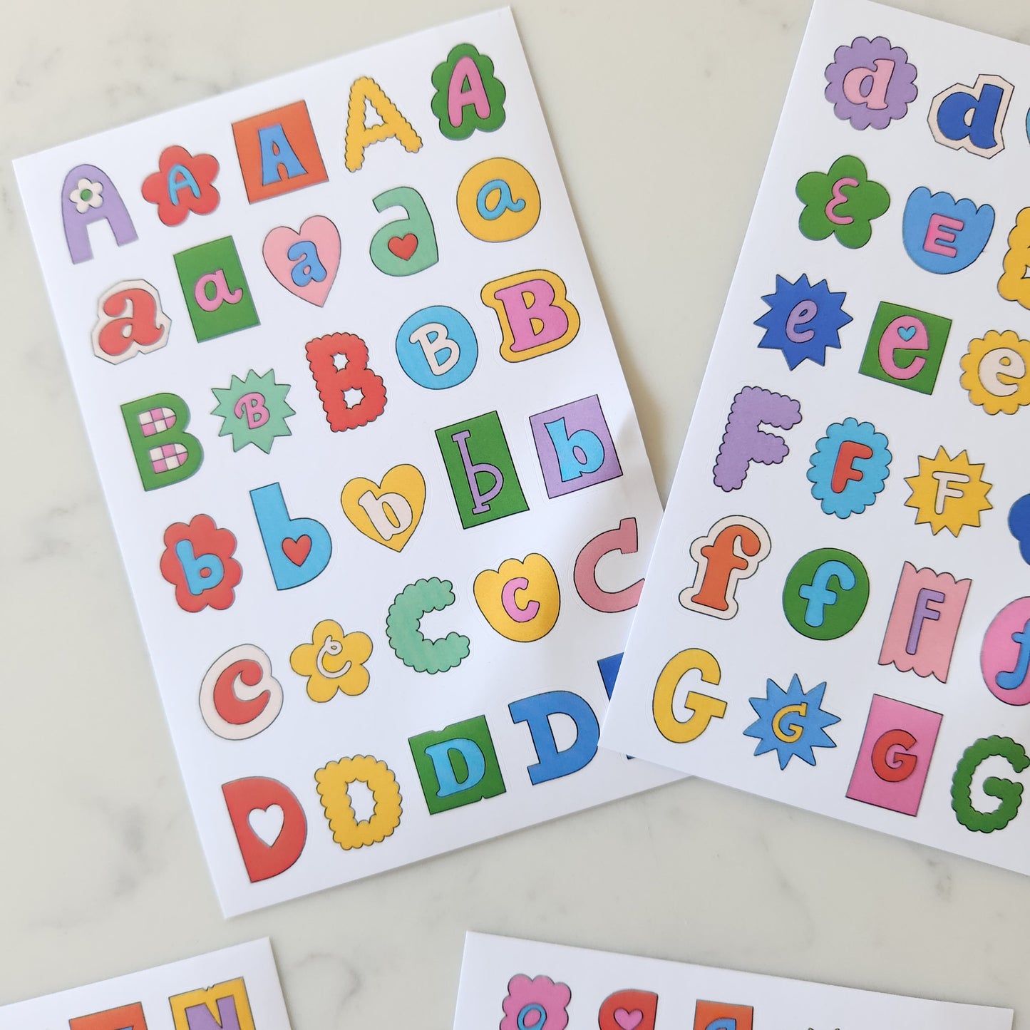 Alphabet Letter Stickers