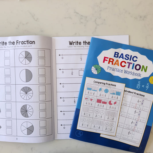 Math Fraction Workbook