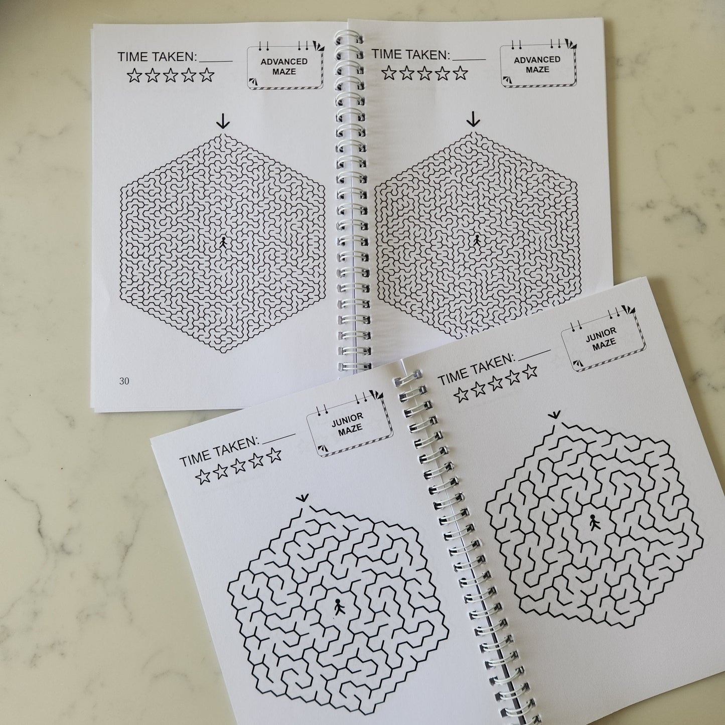 Maze Activity Book - Various Designs