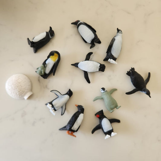Penguin Figurine Set