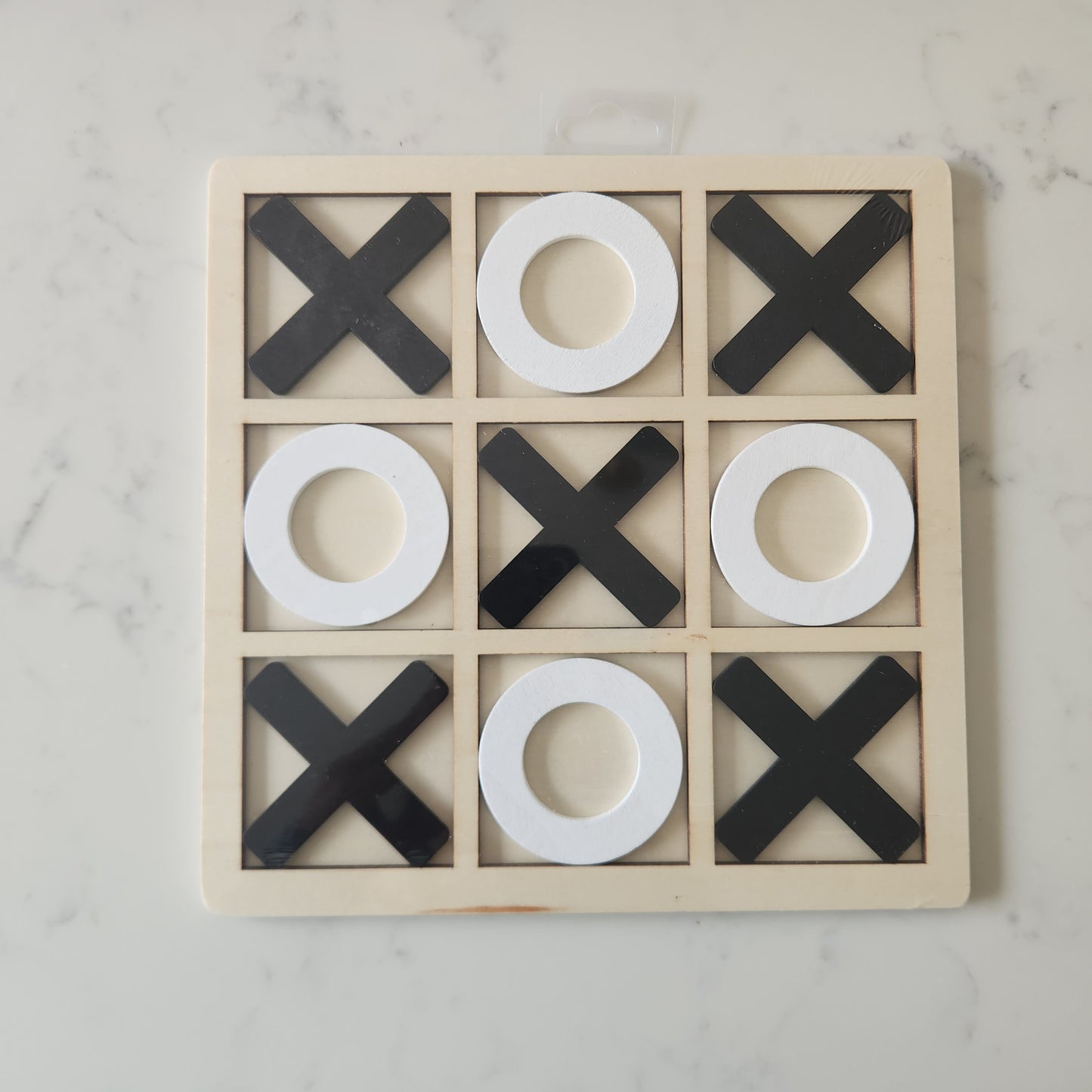 Tic Tac Toe Wooden Board Game