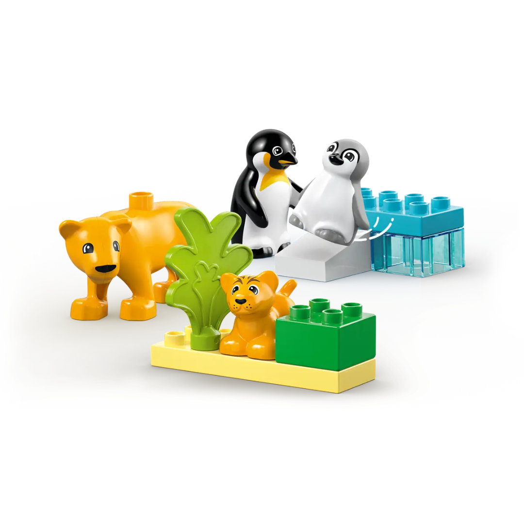 LEGO DUPLO Wild Animal Families: Penguins & Lions 10442