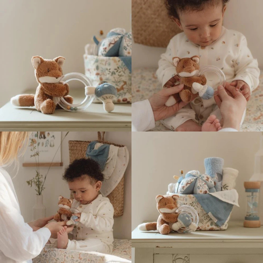 Little Dutch Soft Ring Rattle - Various Designs