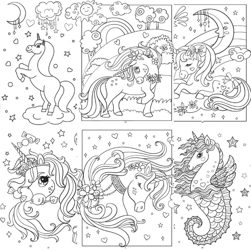Dreamland My Unicorn Colouring Book