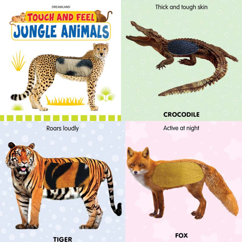 Touch and Feel Board Books - Various Designs