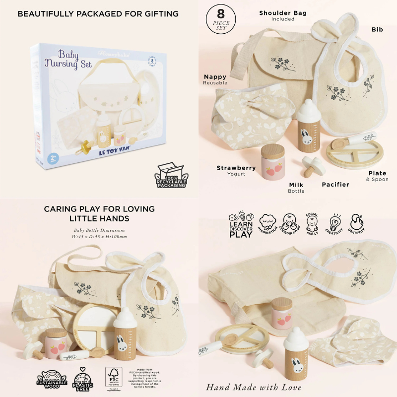 Le Toy Van Dolls Nursing Kit and Bag