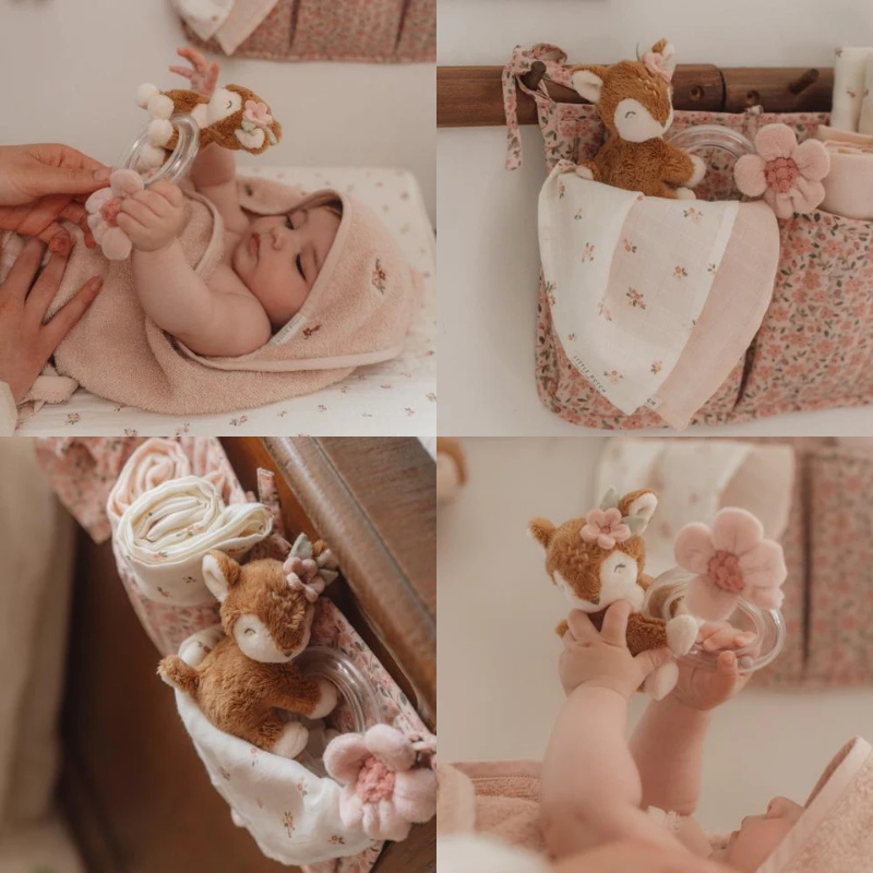 Little Dutch Soft Ring Rattle - Various Designs