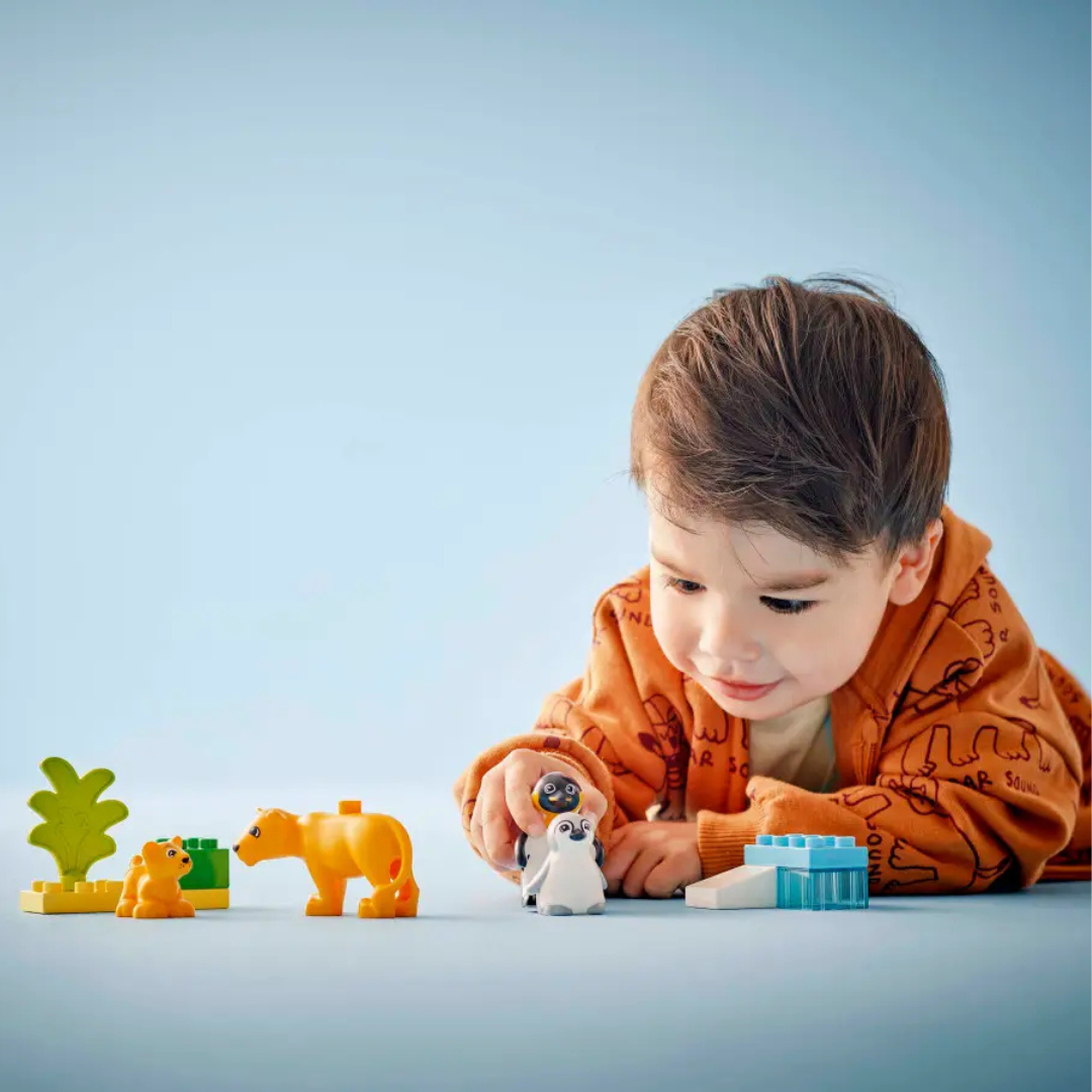 LEGO DUPLO Wild Animal Families: Penguins & Lions 10442