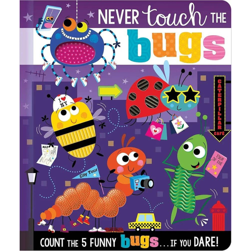 Sensory Books: Never Touch The Book Range (Sold Individually)