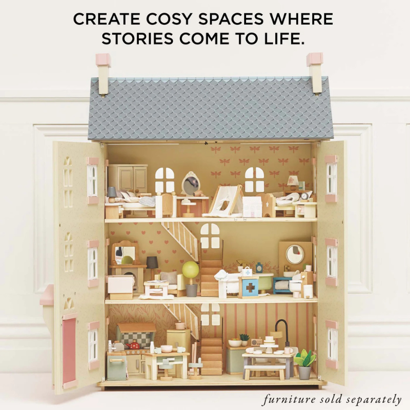 Le Toy Van Cherry Tree Hall Wooden Doll House