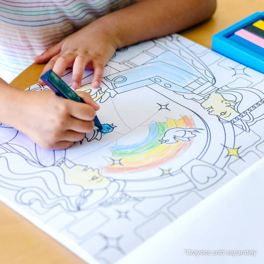 Melissa & Doug Princess and Fairy Jumbo Coloring Pad