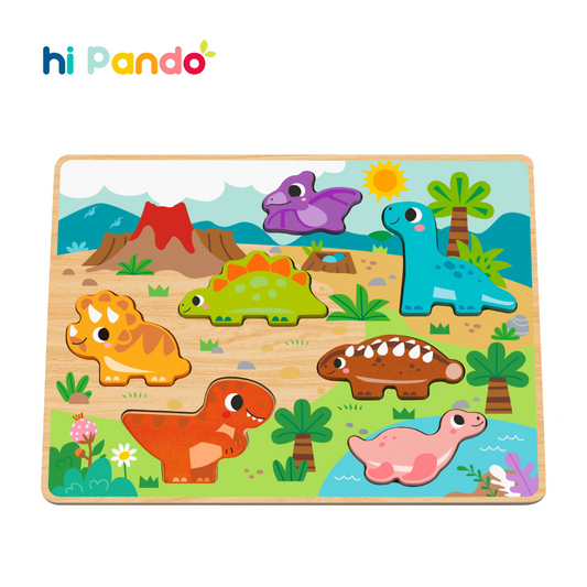 hi Pando Chunky Wooden Puzzles - Various Designs