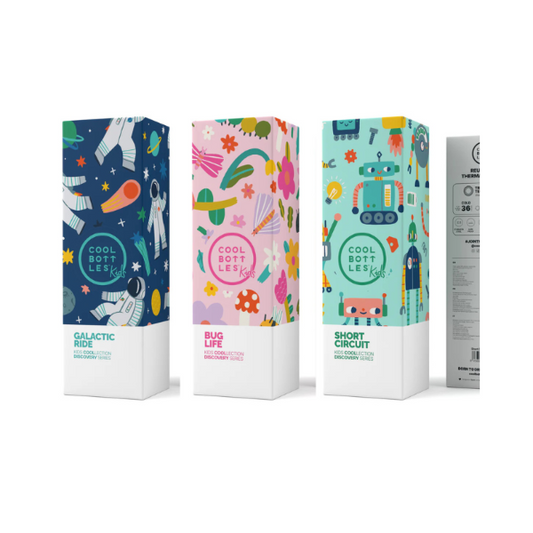 Cool Bottles Kids Triple-Insulated Water Bottle 500ml