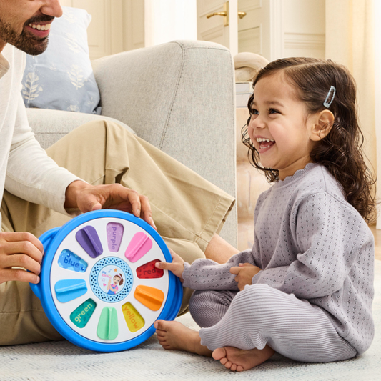 Melissa & Doug Ms Rachel Spin Along Learning Wheel