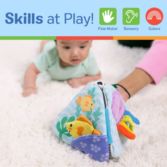 Melissa & Doug Ocean Tummy Time Triangle