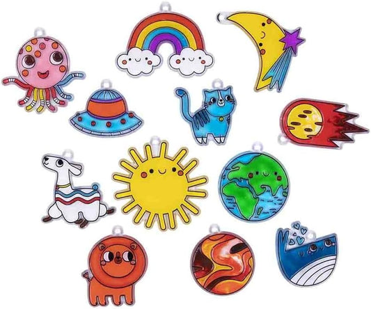 Tookyland Animal World Window Art Kit