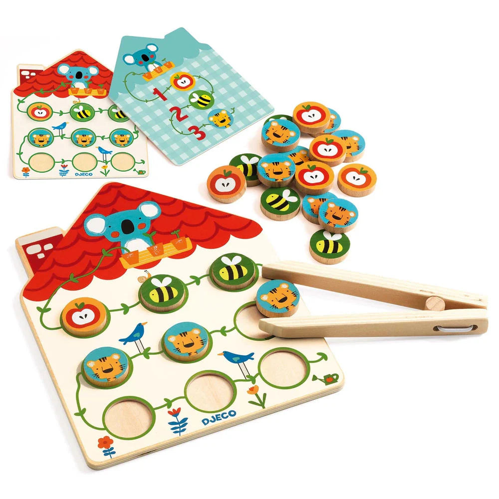 Djeco Pinstou Counting Game