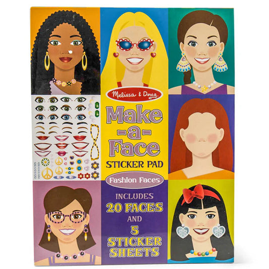 Melissa & Dough Make-A-Face Sticker Pad